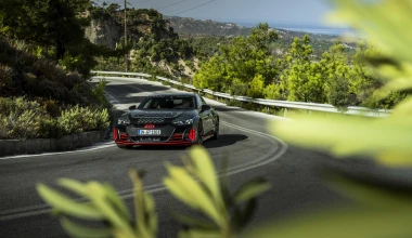 Οδηγούμε το ηλεκτρικό Audi RS e-tron GT των 646 ίππων, στη Ρόδο!