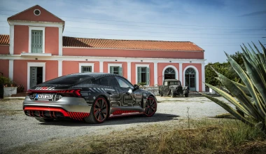 Οδηγούμε το ηλεκτρικό Audi RS e-tron GT των 646 ίππων, στη Ρόδο!