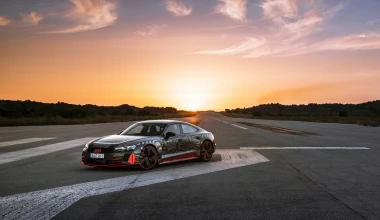 Οδηγούμε το ηλεκτρικό Audi RS e-tron GT των 646 ίππων, στη Ρόδο!