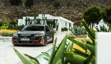 Οδηγούμε το ηλεκτρικό Audi RS e-tron GT των 646 ίππων, στη Ρόδο!