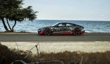 Οδηγούμε το ηλεκτρικό Audi RS e-tron GT των 646 ίππων, στη Ρόδο!