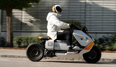 Ένα ηλεκτρικό scooter με φουλ τεχνολογία: το BMW Motorrad Definition CE 04