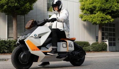 Ένα ηλεκτρικό scooter με φουλ τεχνολογία: το BMW Motorrad Definition CE 04