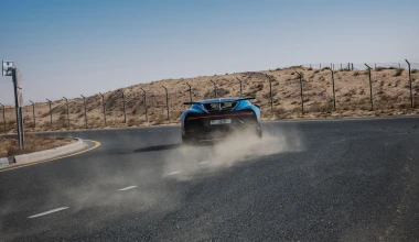 Η Bugatti έβγαλε για test drive την Chiron Pur Sport