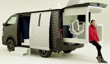 Nissan NV350 Office Pod Concept: Πάει την τηλεργασία σε άλλο επίπεδο (+video)