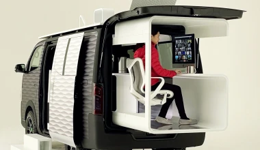 Nissan NV350 Office Pod Concept: Πάει την τηλεργασία σε άλλο επίπεδο (+video)