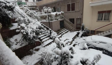 Μήδεια: Η Αθήνα στα λευκά (φωτογραφίες)