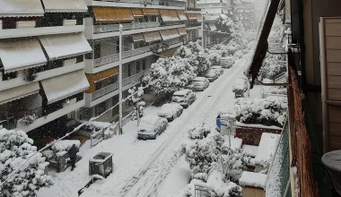 Μήδεια: Η Αθήνα στα λευκά (φωτογραφίες)
