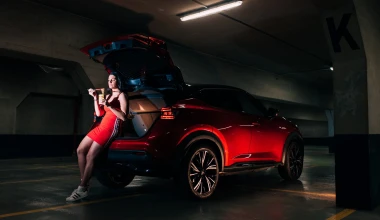 Το Nissan Juke ποζάρει!