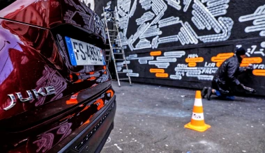 Το Nissan Juke ποζάρει!