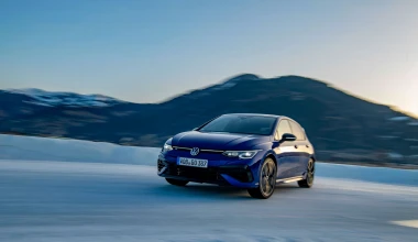 Το Volkswagen Golf R ξεδιπλώνει τις αρετές του στο χιόνι! (video)