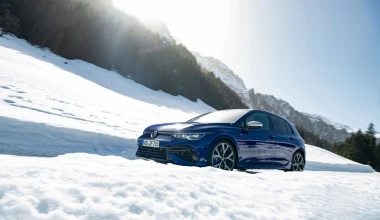 Το Volkswagen Golf R ξεδιπλώνει τις αρετές του στο χιόνι! (video)