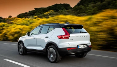 Ηλεκτρικό Volvo XC40 Recharge: το οδηγούμε στη Χαλκιδική