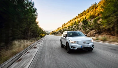 Ηλεκτρικό Volvo XC40 Recharge: το οδηγούμε στη Χαλκιδική