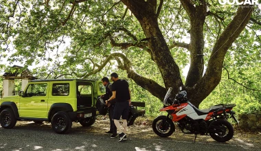 Απόδραση: SUZUKI Jimny & V-Strom 1.050 XT - Αποκέντρωση τώρα! (video)
