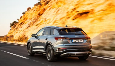 Οδηγούμε το νέο Audi Q4 e-tron στην Ελλάδα!