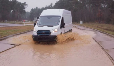 Ford E- Transit: Δείτε το video με τα βασανιστήρια που περνάει το ηλεκτρικό van στις δοκιμές εξέλιξης