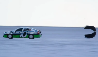 Το ταχύτερο Skoda ever: Βελτιωμένο Octavia vRS έπιασε 365km/h στο Bonneville Salt Flats!