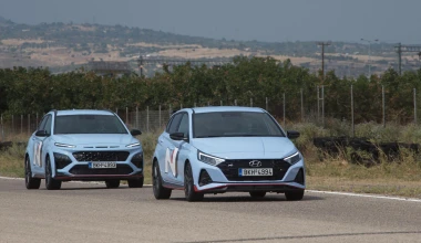 Hyundai N models range – Οδηγούμε στην πίστα των Μεγάρων τα i20 N, i30 Ν και Kona N
