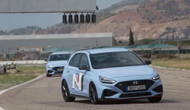 Hyundai N models range – Οδηγούμε στην πίστα των Μεγάρων τα i20 N, i30 Ν και Kona N