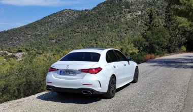Δοκιμάζουμε τη νέα Mercedes-Benz C 200 με τον “ήπια υβριδικό” 1.5 Turbo των 204 ίππων