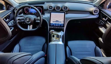 Δοκιμάζουμε τη νέα Mercedes-Benz C 200 με τον “ήπια υβριδικό” 1.5 Turbo των 204 ίππων