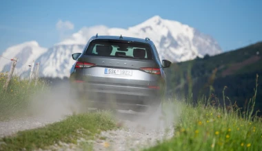 Ελικόπτερο προσγειώθηκε πάνω στο SUV της Skoda (video)