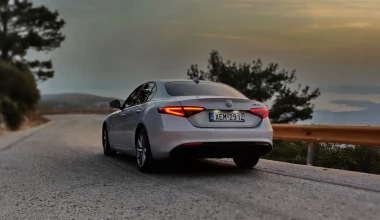 Δοκιμάζουμε την Alfa Romeo Giulia Sprint 2.0 Turbo 200 PS