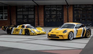 Porsche 911 GT3 «φοράει» περήφανα την στολή της 956 που νίκησε στο Le Mans [Video]