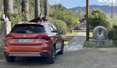 Οδοιπορικό με Fiat Tipo Cross στη Δ. Πελοπόννησο