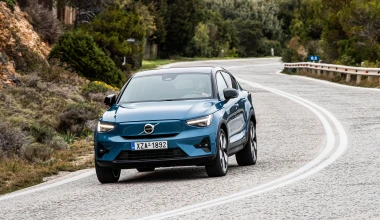 Οδηγούμε το νέο Volvo C40 Recharge στην Ελλάδα