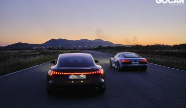 Δοκιμή - Με Audi e-tron GT και Audi R8 V10 στην πίστα των Μεγάρων! [video]