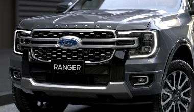 Νέο Ford Ranger Platinum: Το πιο πολυτελές pick-up
