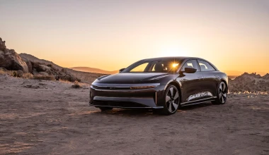 Οδηγούμε το Lucid Air: Concorde!