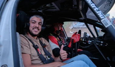 Στο δεξί bucket της Citroen Καρέλλης Racing Team, λίγο πριν το EKO Ράλλυ Ακροπολις 2023!
