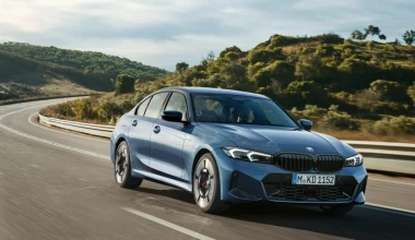 Νέες BMW Σειρά 3 και M3 με περισσότερη ισχύ και ηλεκτρική αυτονομία 100 km