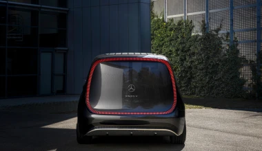 Mercedes-Benz Vision V: Το μέλλον στα van με τηλεόραση 65’’ για τους πίσω επιβάτες! 