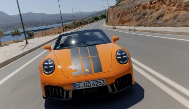 Οδηγούμε στην Κρήτη την υβριδική Porsche 911 Spirit 70! 