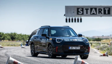Οδηγούμε στην πίστα των Μεγάρων όλα τα MINI John Cooper Works