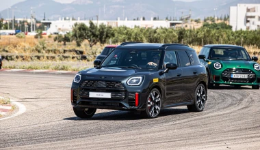 Οδηγούμε στην πίστα των Μεγάρων όλα τα MINI John Cooper Works