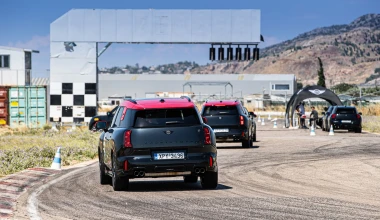 Οδηγούμε στην πίστα των Μεγάρων όλα τα MINI John Cooper Works