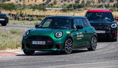 Οδηγούμε στην πίστα των Μεγάρων όλα τα MINI John Cooper Works