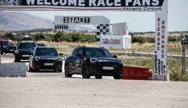 Οδηγούμε στην πίστα των Μεγάρων όλα τα MINI John Cooper Works