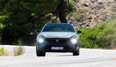 Δοκιμή Peugeot E-408 213 PS: Efficiency Master