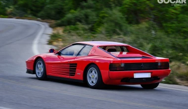 Ferrari Testarossa: Οδηγούμε το icon των '80s!