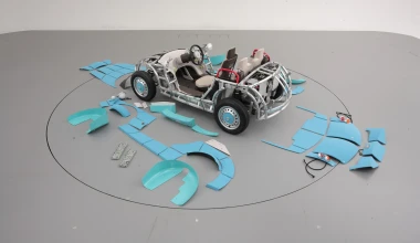 Toyota Camatte57s σε έκθεση παιχνιδιού

