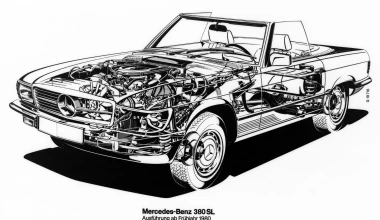 Mercedes SL (107 series)