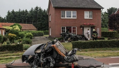 Τρομακτικό ατύχημα με Audi S8 στο Βέλγιο

