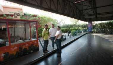 Συγκρουόμενα στο ALLOU FUN PARK