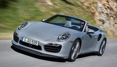 Νέα Porsche 911 Turbo και Turbo S Cabrio